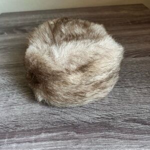 Vintage Filbert Orcel Paris Fur Pillbox Hat 1950s–60s Couture Millinery